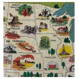 Framed United States Parks and Monuments Puzzle