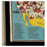 Framed United States Parks and Monuments Puzzle