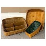 Trio of Longaberger Baskets