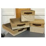 Four Storage Boxes