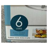 New Daily Ware 6 in 1 Footed Cake Dome