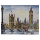 "House of Parliment" Limited Edition Unframed Print by Dorothy Lloyd Griffiths