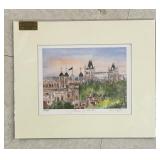 "Town of London" Limited Edition Unframed Print by Dorothy Lloyd Griffiths