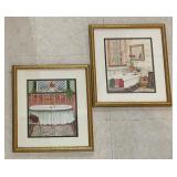 Two H. Downing Hunter Prints