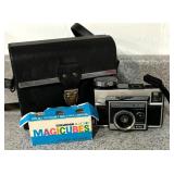 Kodak X-45 Instamatic Camera with Case and Flash Bulbs