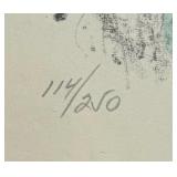 "Children and Flowers" Limited Edition Print by Milton Goldman