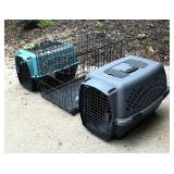 Three Pet Carriers
