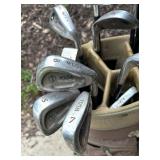 Datrek Golf Bag with WLGA Golf Clubs