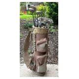 Datrek Golf Bag with WLGA Golf Clubs