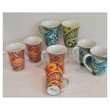 Vibrant Darjeeling Rosana Plates/Mugs