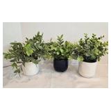 Faux Potted Plant Grouping