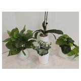 Faux Potted Plant Grouping