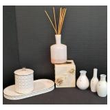 Pretty White Vanity Grouping & More