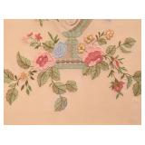 Delicate Framed and Matted Grecian Urn Needlepoint