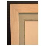 Delicate Framed and Matted Grecian Urn Needlepoint