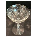 Sparkling Vintage Crystal Stemware Options