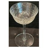 Sparkling Vintage Crystal Stemware Options