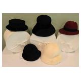 Collection of Vintage-Style Reproduction Hats