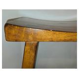 Pottery Barn Vintage-Styled Wooden Stool
