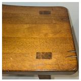 Pottery Barn Vintage-Styled Wooden Stool