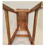 Pottery Barn Vintage-Styled Wooden Stool