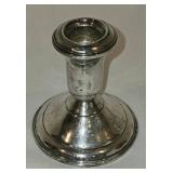 Pair of Weighted Sterling Silver Candlesticks