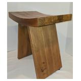 Solid Wood Stool by Aqua Teak