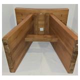 Solid Wood Stool by Aqua Teak