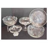 Sparkling Vintage Crystal and Glassware Collection