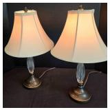 Pair of Pretty Table-Top Lamps