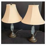 Pair of Pretty Table-Top Lamps