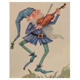 Adorable Woven Basket & Plasticware Set