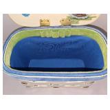 Adorable Woven Basket & Plasticware Set