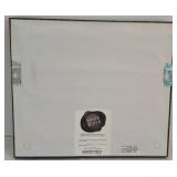 Framed Signed Watercolor Under Glass