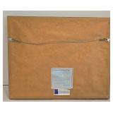 Original Signed Cerda Watercolor Cafe Scene