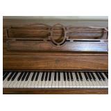 Beautiful Story & Clark Upright Piano & Bench