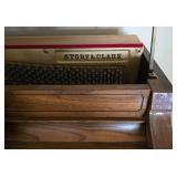 Beautiful Story & Clark Upright Piano & Bench