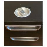 Pair of Compact Rolling File Cabinets