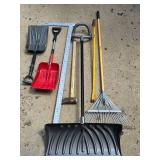 Selection of Yard and Construction Tools