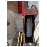 Metal Work Bench, Grinder & Clamp Set