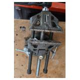 Metal Work Bench, Grinder & Clamp Set