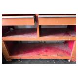 Metal Work Bench, Grinder & Clamp Set