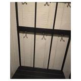 Versatile Metal Entryway Bench/Coat Rack