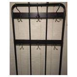 Versatile Metal Entryway Bench/Coat Rack