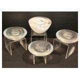 Lovely Iittala and Kosta Boda Decorative Candle Holders