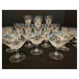 Sparkling Vintage Crystal Stemware