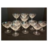 Sparkling Vintage Crystal Stemware