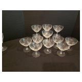 Sparkling Vintage Crystal Stemware