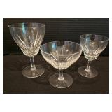 Sparkling Vintage Crystal Stemware