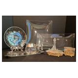 Vintage Glassware Options with Metallic Accents